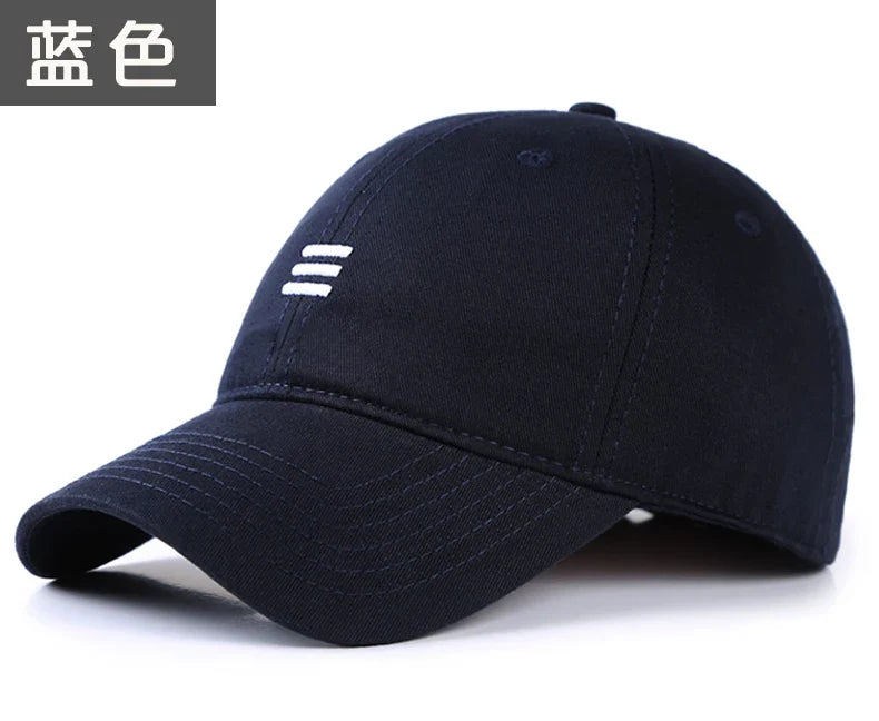 Big head man large size baseball hats summer outdoors sun hat men cotton plus size sport cap 56-60cm 60-64cm