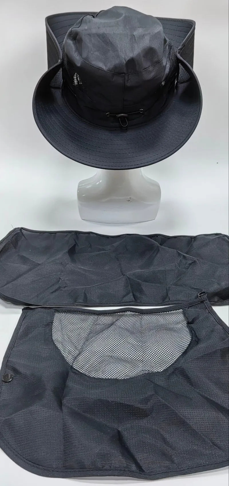 2024Adjustable Outdoor Fishing Hat Sunscreen Protection Breathable Sunshade Foldable Men Women Hiking Camping Casual Fishing Cap