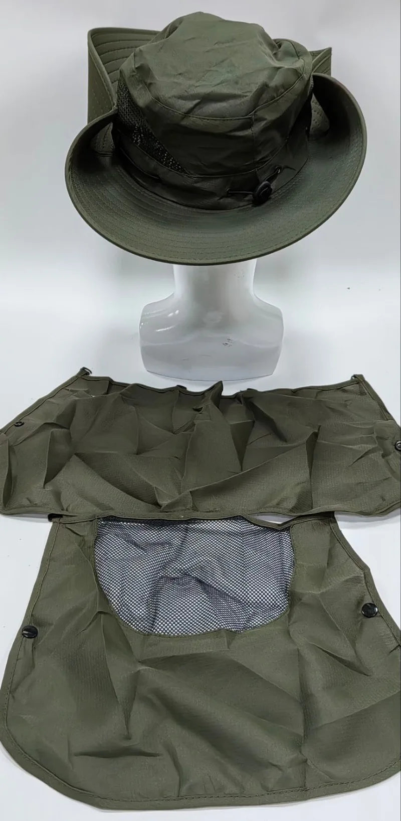 2024Adjustable Outdoor Fishing Hat Sunscreen Protection Breathable Sunshade Foldable Men Women Hiking Camping Casual Fishing Cap