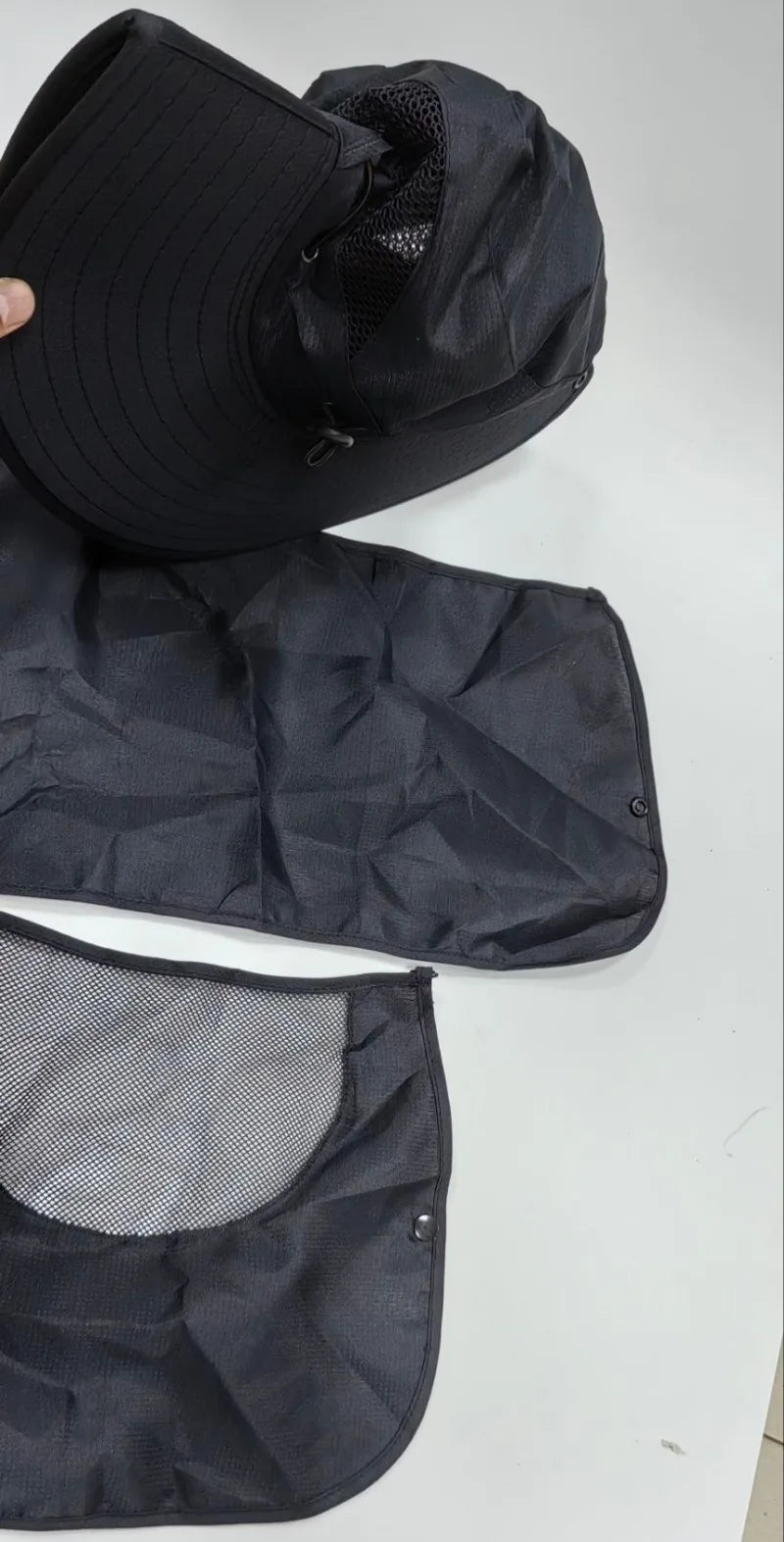 2024Adjustable Outdoor Fishing Hat Sunscreen Protection Breathable Sunshade Foldable Men Women Hiking Camping Casual Fishing Cap