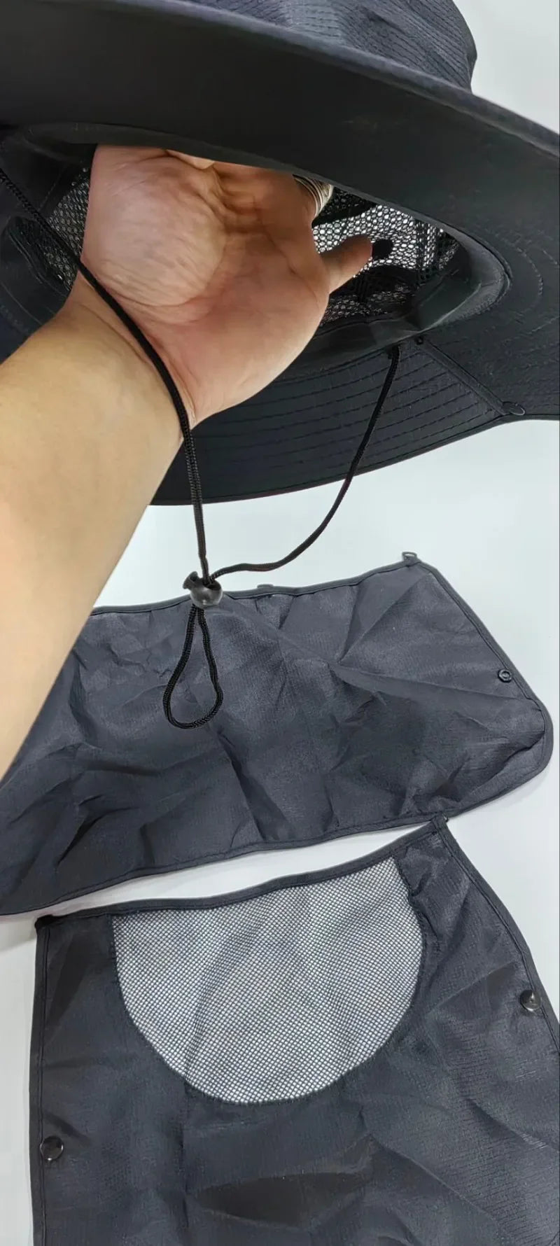 2024Adjustable Outdoor Fishing Hat Sunscreen Protection Breathable Sunshade Foldable Men Women Hiking Camping Casual Fishing Cap