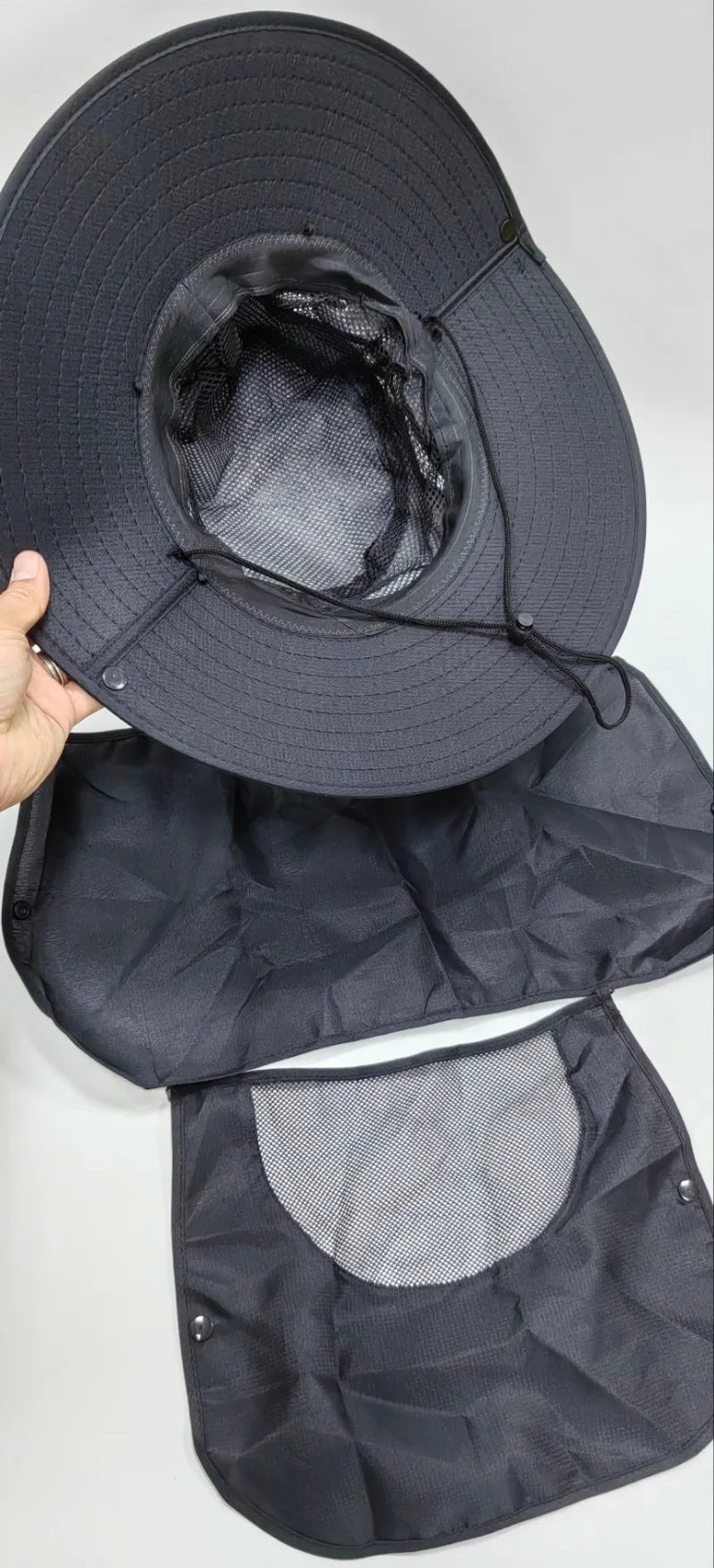 2024Adjustable Outdoor Fishing Hat Sunscreen Protection Breathable Sunshade Foldable Men Women Hiking Camping Casual Fishing Cap